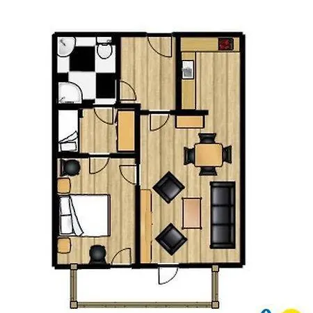 Апартаменты Malte - Strandlaeufer Остзебад Бинц